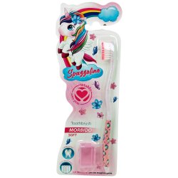 Brnetandbrste Baby Setablu Unicorn 0-3 r