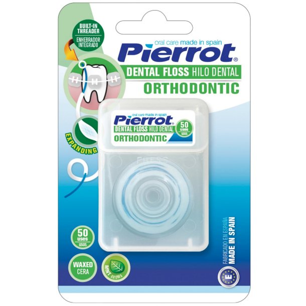 Super Floss Tandtrd PIERROT Ortho 50 stk.