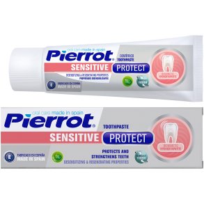 Tandpasta Mod Isninger Pierrot Sensitive Protect 75 ml.