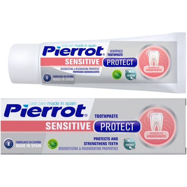 Tandpasta Mod Isninger Pierrot Sensitive Protect 75 ml.