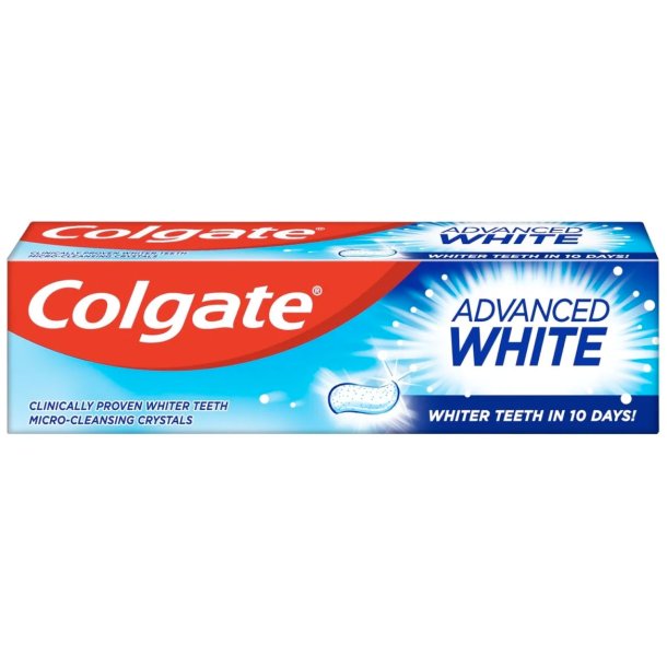 Colgate Tandpasta Advanced White 75 ml.