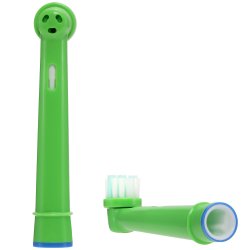 Power Kids Brstehoveder Til brn Oral-B Kompatible GRN/BL