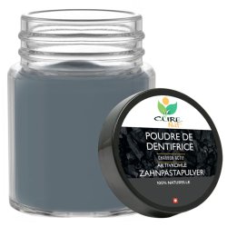Charcoal Tandpasta Pulver CureNat Carbon 70 gr.