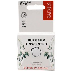 Bredygtig Tandtrd RADIUS Pure Silk Uden Smag 30 mtr.