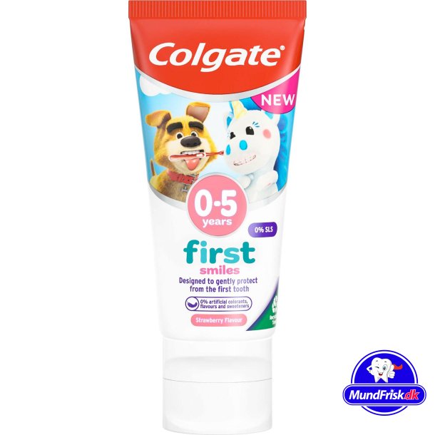 Colgate Kinderzahnpasta First Smiles 0-5 Jahre 50 ml.