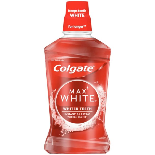 Colgate Munvatten Max White 500 ml.