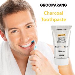 Whitening Tandkrm Groomarang Charcoal Mint 50 ml.