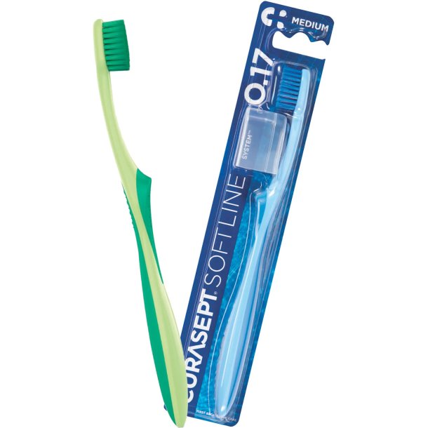 Curasept Softline tannbrste Medium 0,17