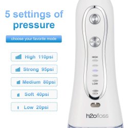 MundFrisk Munnskyller h2o Floss Wireless Inkl. 5 dyser