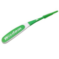 Wisdom Clean Between Pro MEDIUM Soft Rubber Toothpicks Space Brush