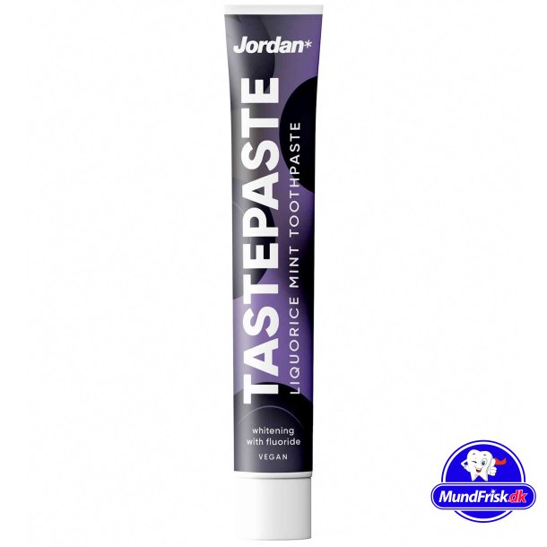 Jordan Whitening Tandpasta Liquorice Mint 50 ml.