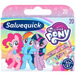 Salvequick My Little Pony Patches fr barn - 20 st.