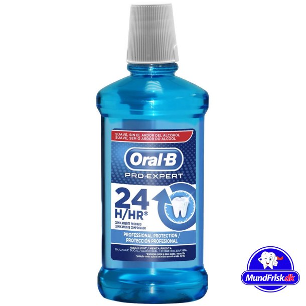 Oral-B Pro - Expert Mundwasser 24 Stunden Fresh Mint 500 ml.