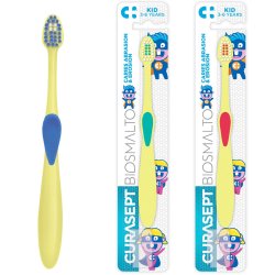 Curasept Barntandborste Biosmalto Kids 3-6 r