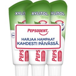 Pepsodent Xylitol Tandpasta 3 x 75 ml.