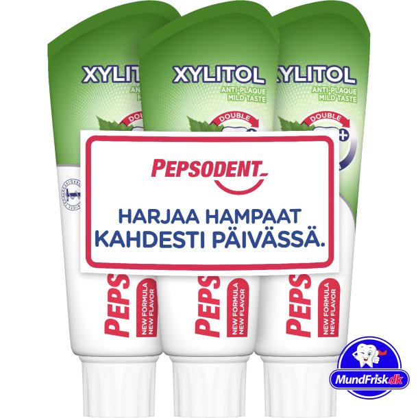 Pepsodent Xylitol Zahnpasta 3 x 75 ml.