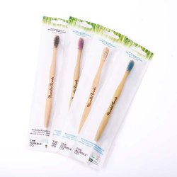 Bamboo Tannbrste Humble Co. Flat Curved SOFT 1 stk