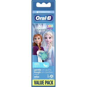 Oral-B Frozen brstehoder for barn 4 stk.