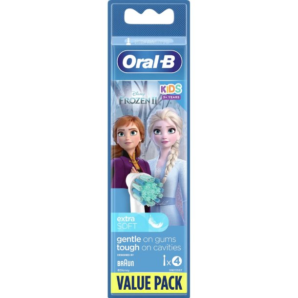 Oral-B Frozen brstehoder for barn 4 stk.