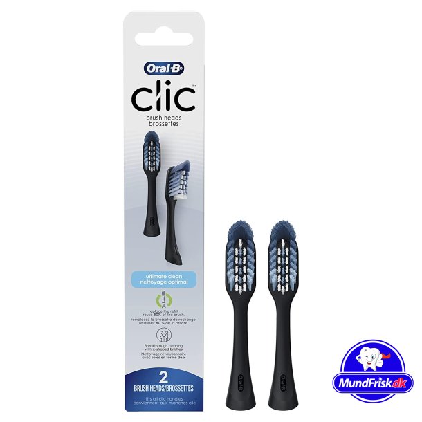 Oral-B CLIC Zahnb&uuml;rstenk&ouml;pfe Ultimate Clean 2 Stk.