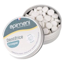 Naturlig tandkrm Tabletter Apimani Mint 120 st.