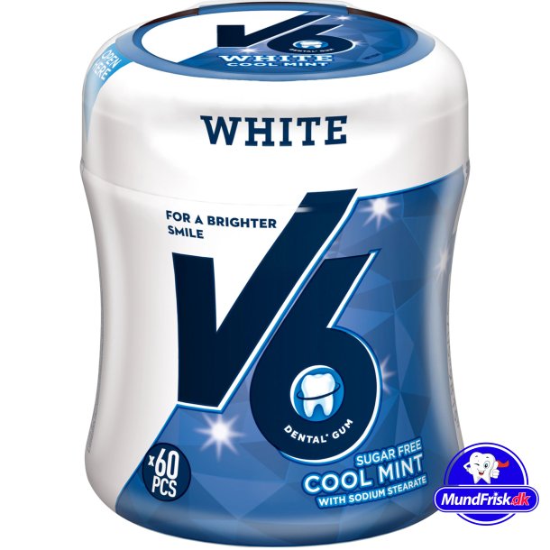 V6 Tyggegummi Cool Mint Dse 62 stk.