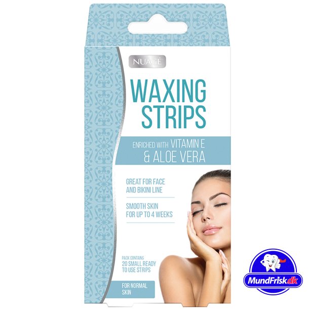 Voksstrimler Ansigt &amp; Bikini NUAGE Small Wax Strips 20 stk.
