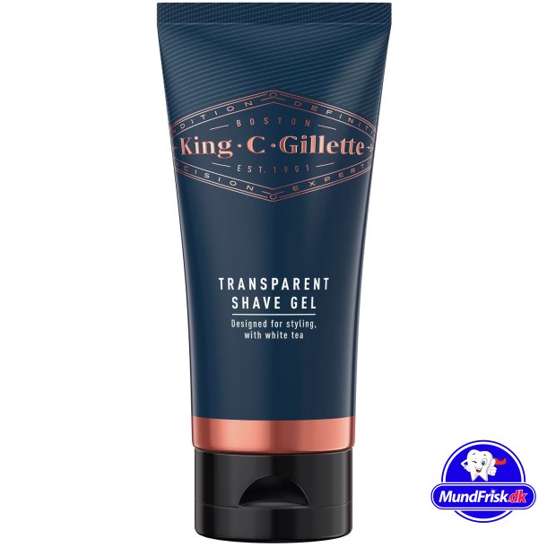 Gillette Barbergel King C. Transparent Shave Gel 150 ml