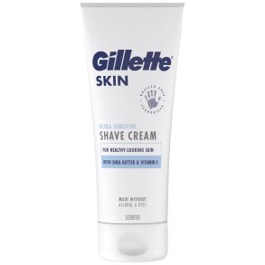 Barberkrem Gillette Skin Ultra Sensitive Barberkrem 175 ml