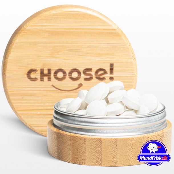 Zahnpasta-Tabletten CHOOSE! Karton 60 St&uuml;ck.