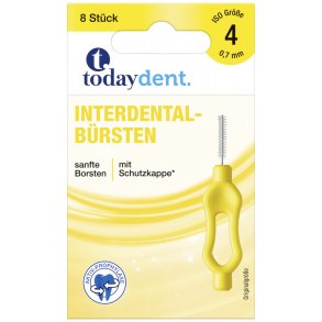 Mellemrumsbrster 8 stk. Today Dent 0.7 mm ISO 4