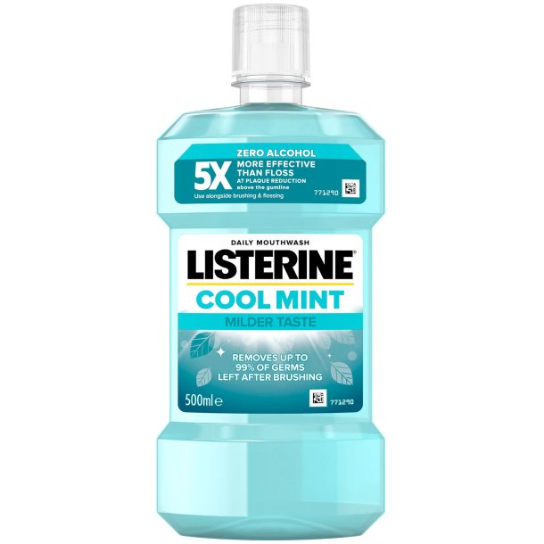 Listerine Cool Mint Munvatten Mild Mint 500 ml.