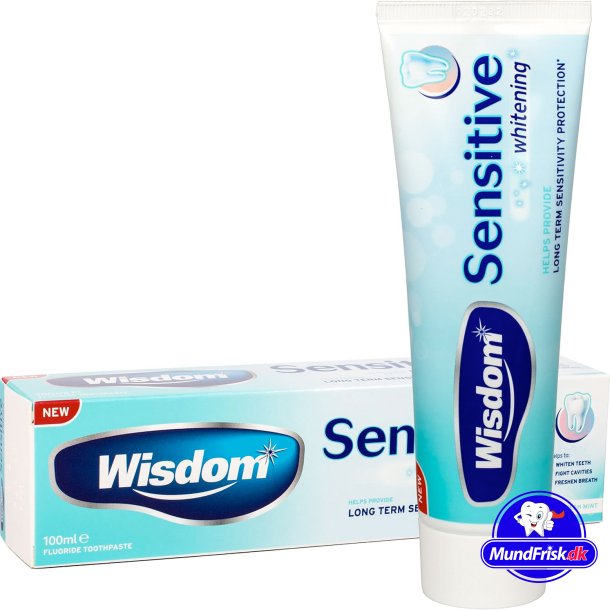 Sensitiv Zahnpasta Wisdom Sensitive + Whitening 100 ml.
