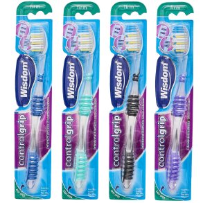 Hrd Tandbrste Wisdom Control Grip Firm 1 stk.