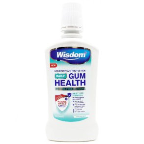 Klorhexidin Mundskyl WISDOM Daily Gum Health 500 ml.