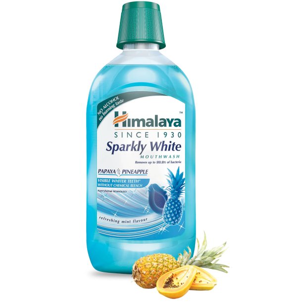 Whitening Mundskyl HIMALAYA Sparkly White 450 ml.