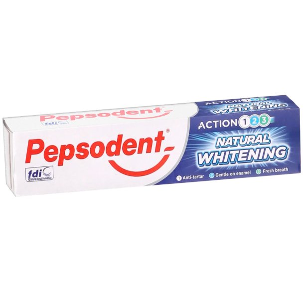 Pepsodent Tandkrm Natural Whitening 75 ml.