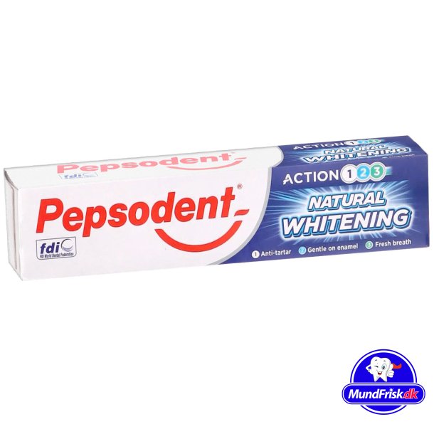 Pepsodent Tandpasta Naturel Whitening 75 ml.