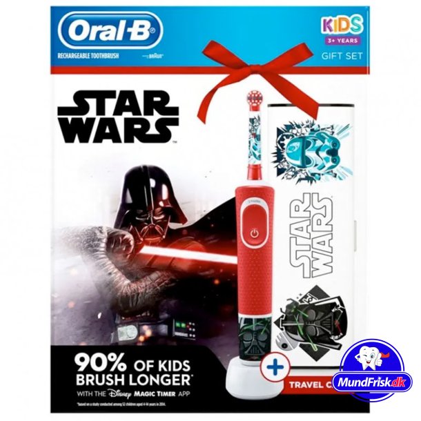 Oral-B Star Wars eltandborste fr barn + fodral