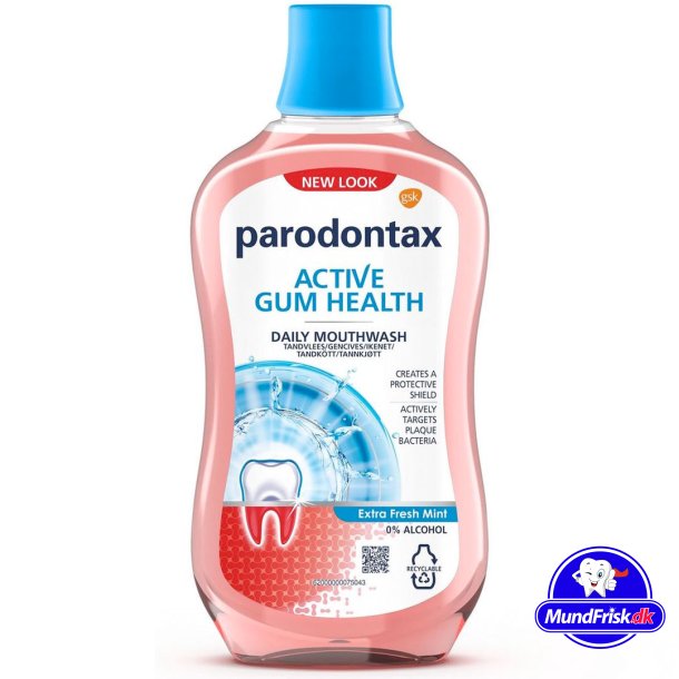 Parodontax Mundwasser Active Gum Health Extra Fresh 500 ml.