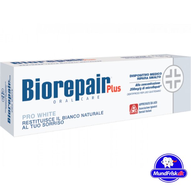 Biorepair Hydroxyapatite Whitening Zahnpasta PLUS Pro White 75 ml