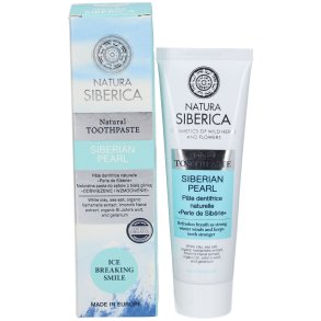 Ekologisk tandkrm Nature Siberica Siberian Pearl 100g