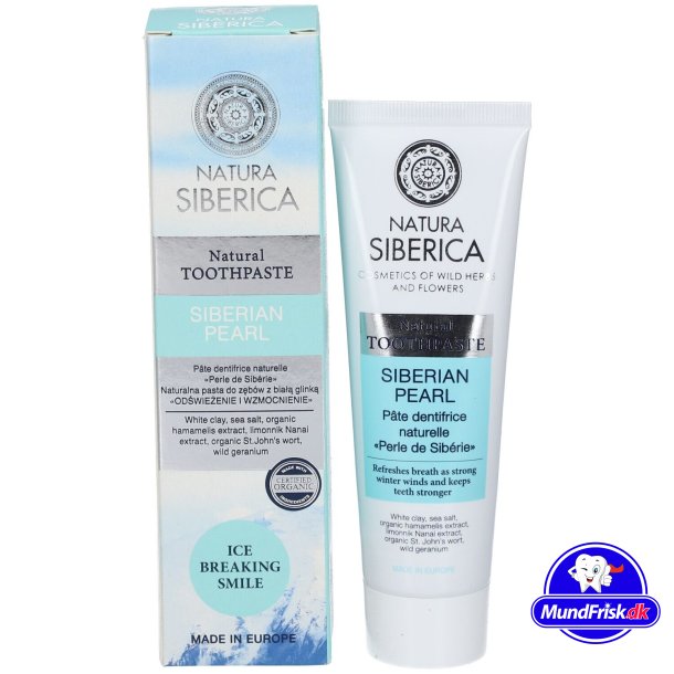 kologisk Tandpasta Nature Siberica Siberian Pearl 100g