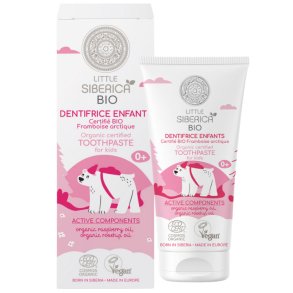 Ekologisk barntandkrm Natura Siberica Arctic Rasperry 60 ml.