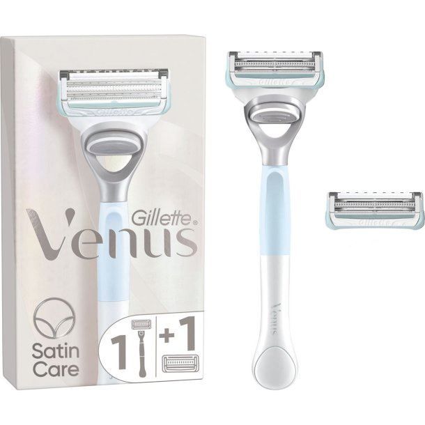 Gillette Venus Satin Care Pubic Intim barberhvel + ekstra barberblad