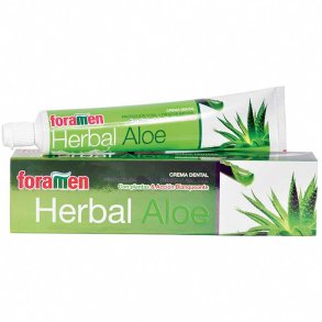 Aloe Vera Tannkrem FORAMEN Herbal Aloe 75 ml.