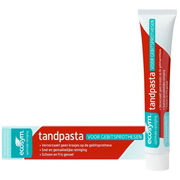 Ecosym Tandpasta voor kunstgebitten 75 ml.