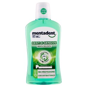 Mundskyl MENTADENT P8 Antibacterial Complete Prevention 500ml