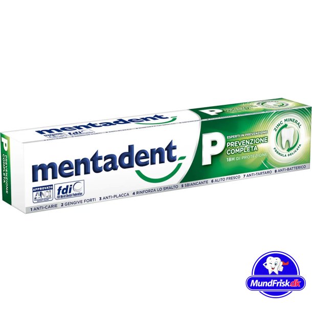 Mentadent Tandpasta P Complete Prevention 75 ml