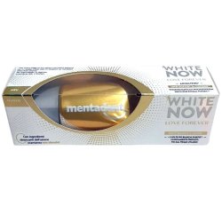 Tannbleking Tannkrem Mentadent White Now Love Forever 50 ml.